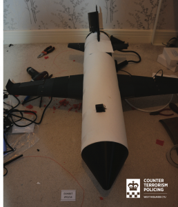 The drone built by Al-Bared