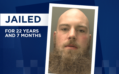 Man jailed for life for attempted murder of police officer
