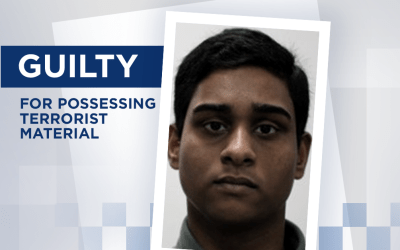 West London teenager pleads guilty to terrorism offences